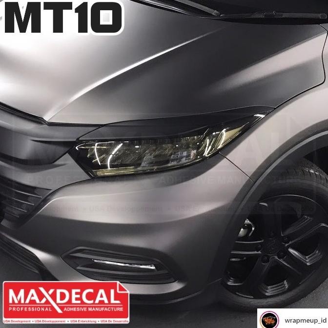 Promo MAXDECAL 9600 SMC10 Super Matte Chrome GREY 152 cm Abu Dop Satin COD