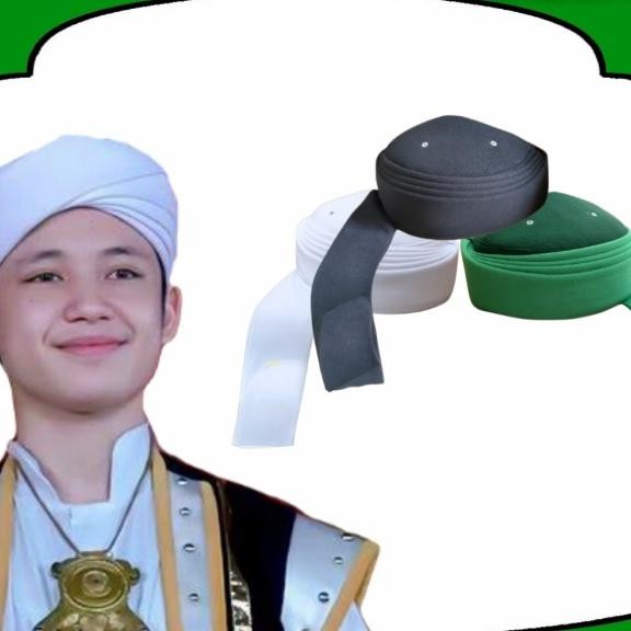 Peci Imamah Permanen 3 Meter Polo Opiah Imamah Permanen