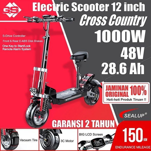 TERBARU SPARE PART SCOOTER SEALUP Q23 / SPARE PART SKUTER SEALUP CROSS COUNTRY