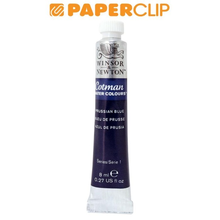

TERBARU WATERCOLOR WINSOR & NEWTON COTMAN 8ML PRUSSIAN BLUE 0303538CWC