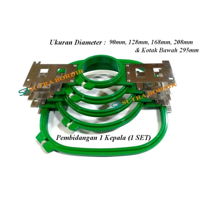 TERBARU Pembidangan 1 Kepala Mesin Bordir Komputer Bidangan Single Head 1 SET