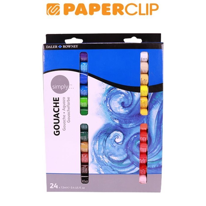 

TERBARU WATER COLOR SIMPLY 12ML 24 COLORS