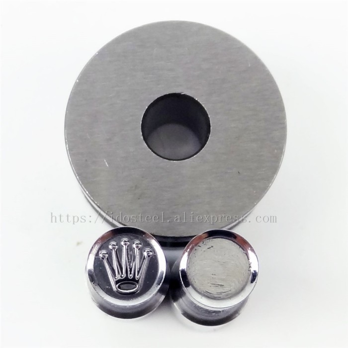8mm CROWN Rolx Milk Tablet Die Punch Press Mold Candy ESTORE