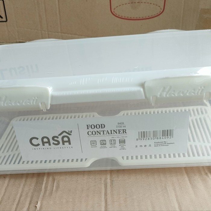 Hawaii Kotak Makanan Sealware Fresh & Go 3100 Ml 8409