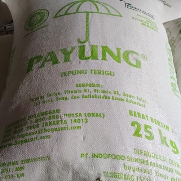

Tepung Teru Cap Payung Bogaari Groir 25G Ready
