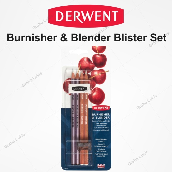 

HARGA DISKON Derwent Burnisher & Blender Blister Set