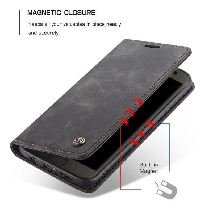 SAMSUNG GALAXY M31 FLIP CASE CASEME COVER LEATHER WALLET DOMPET