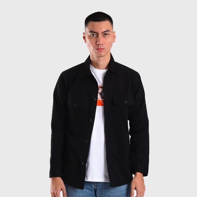 ROUGHNECK TJ020 BLACK SHIRLEY CANVAS JACKET STOK TERBATAS