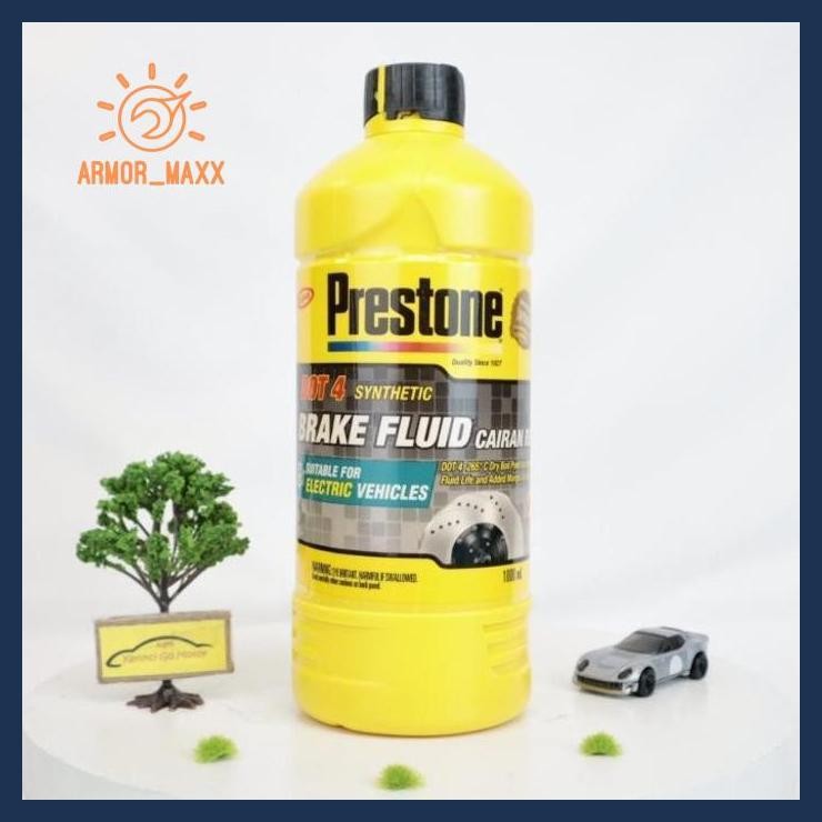 Prestone Minyak Rem Dot 4 1 Liter Brake Fluid Dot4 Dot-4 Synthetic
