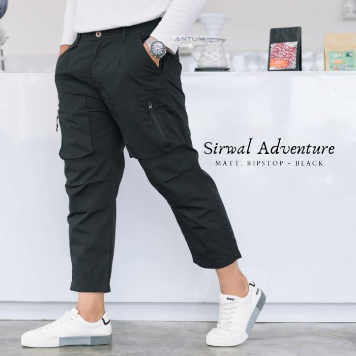 Murah (M-XXL) Sirwal Adventure Antum Moslem Wear Celana Outdoor Tempur Cargo Non COD