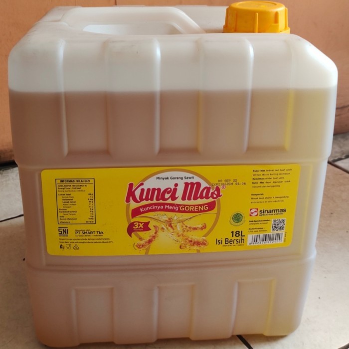 

Minyak Goreng Kunci Mas Jerigen 18 L