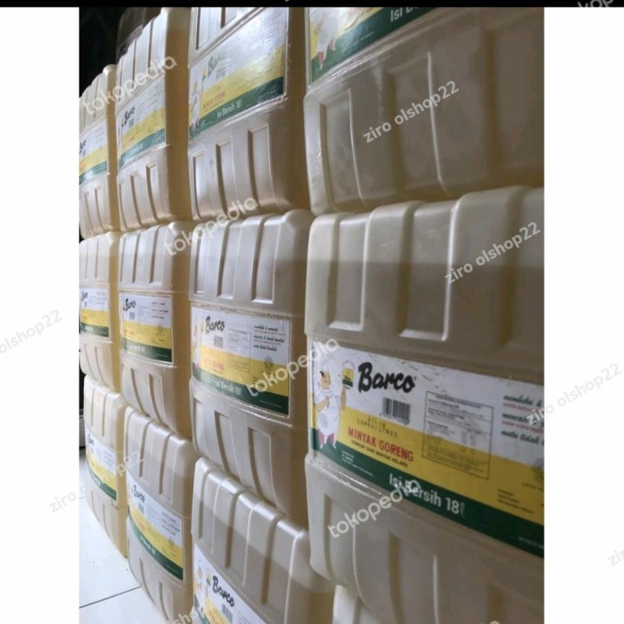 

Minyak Goreng Barco 18Ltr Jerigen. 100