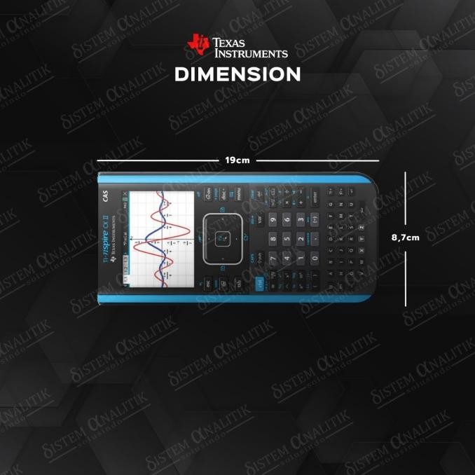 

TEXAS INSTRUMENTS TI-NSPIRE CX CAS II GRAPHING CALCULATOR