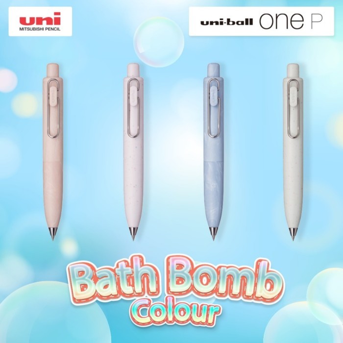 

Uni Ball One P 0.38 0.5 mm Gel Pen Limited Bath Bomb Color