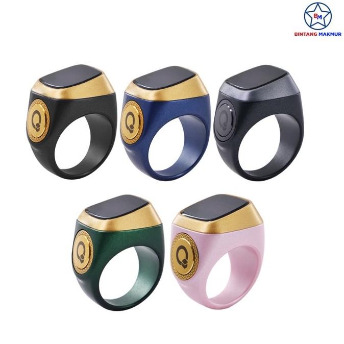 Tasbih Digital Zikir IQibla Lite Smart Cincin Tasbih Oled Display Original