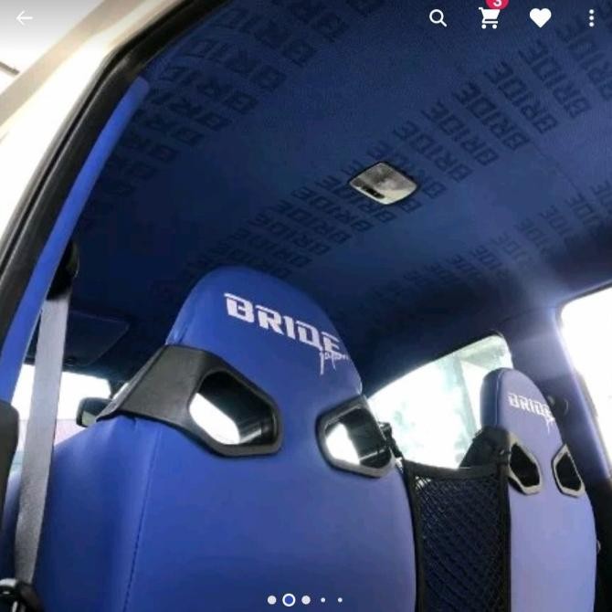 kain bride buat plavon mobil 3baris  SALE