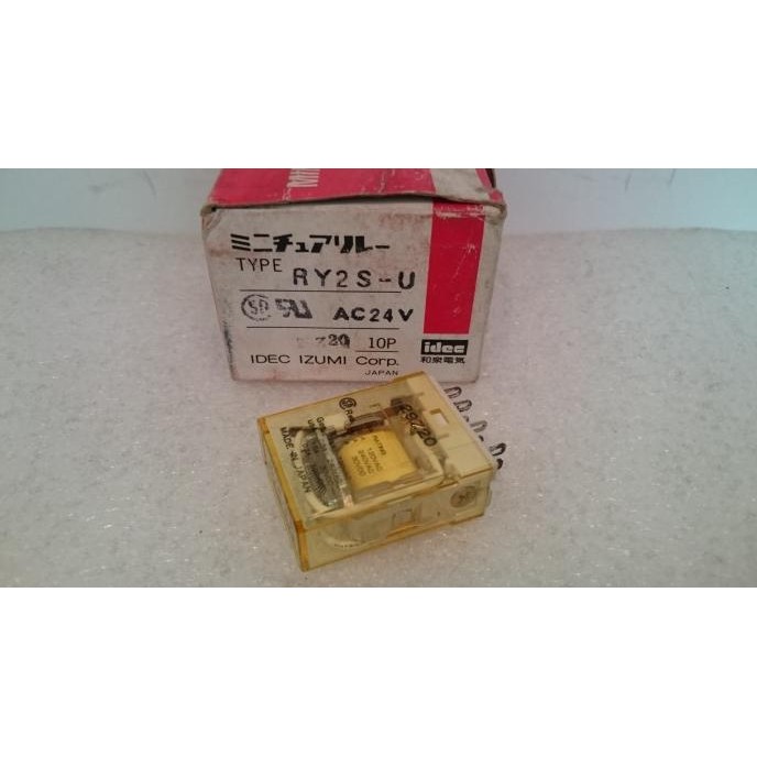 SIAP KIRIM IDEC, RY2S-U, RELAY 24V, 8 KAKI (24 VOLT)