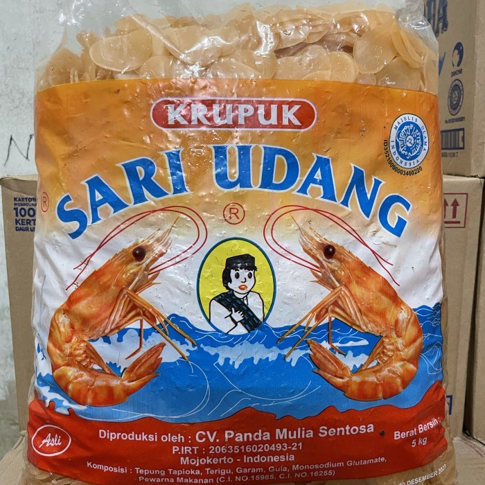 

KRUPUK SARI UDANG 5KG. KHUSUS GOJEK DAN GRAB