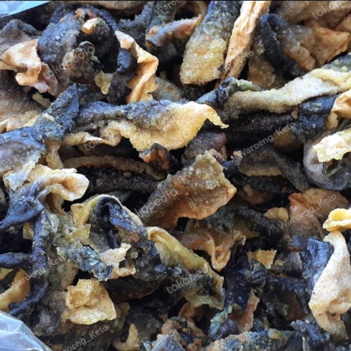 

KERUPUK KULIT IKAN MENTAH - RAMBAK IKAN SALMON DAN IKAN PATIN MENTAH