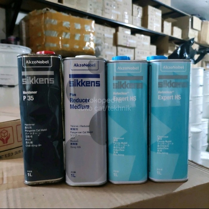 Paket Pernis Mobil Clear coat Sikkens Expert HS 2:1:1