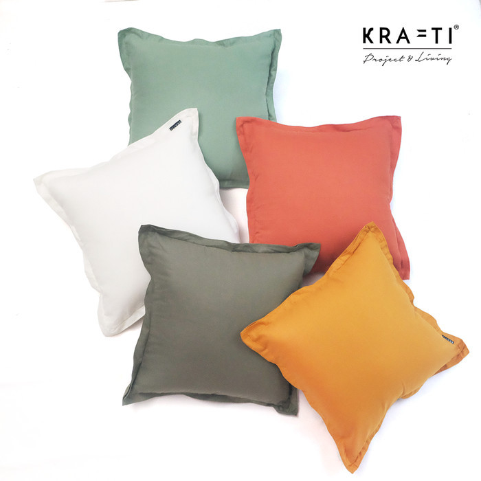KRAFTI- BANTAL SOFA / SARUNG BANTAL SOFA / BANTAL 45X45 / SABINE 45X45