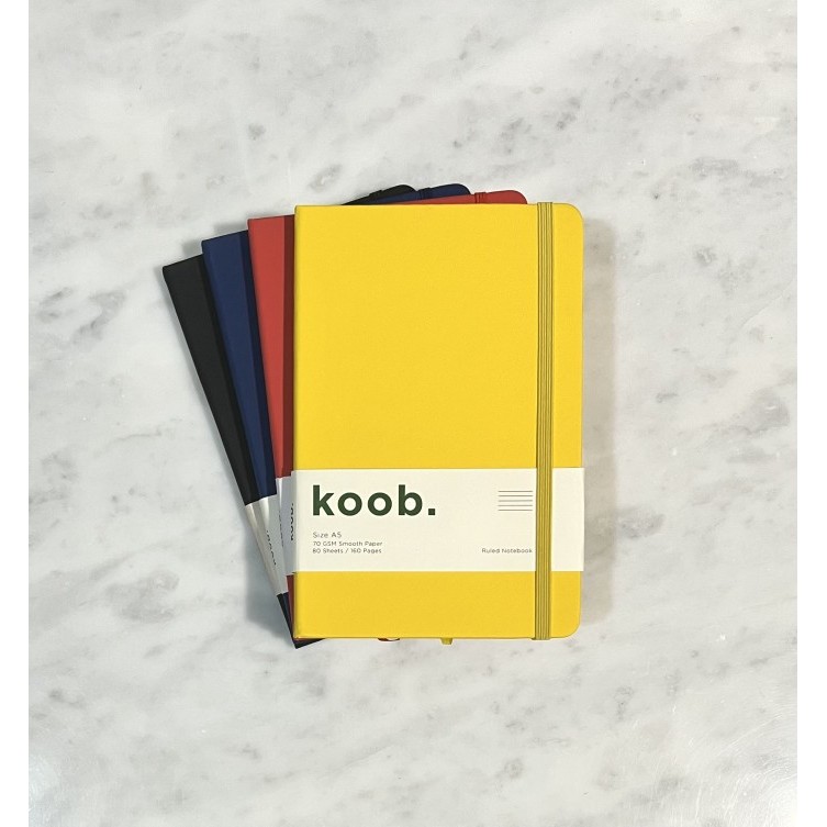 

JUAL Koob. Notebook A5 Hardcover Buku Tulis Agenda Jurnal Diary