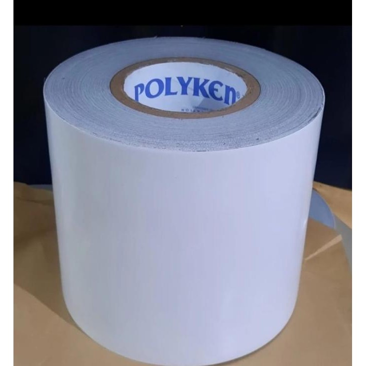 

POLYKEN TAPE SIZE 6IN X 100FEET LAKBAN PIPA PUTIH ASLI