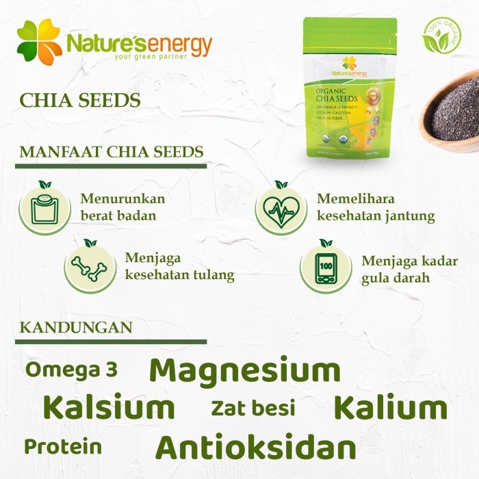 

ORGANIC CHIA SEEDS BLACK 1 KG