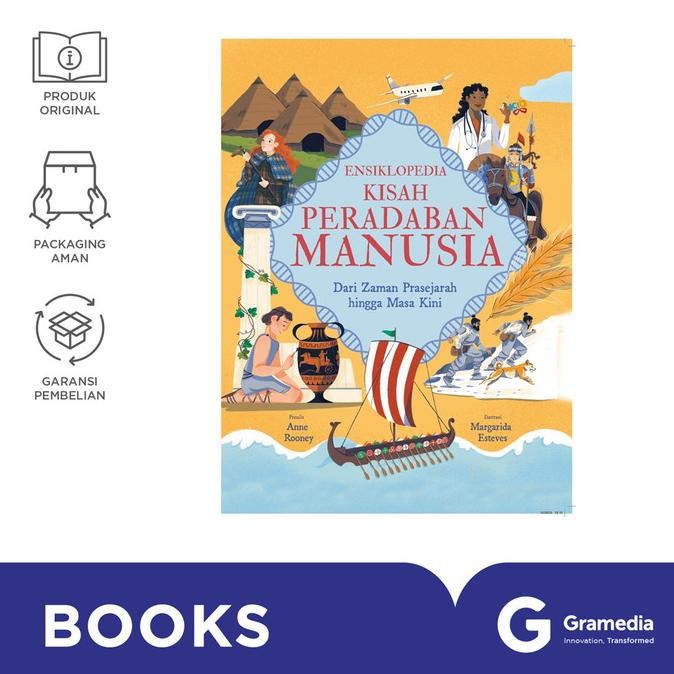 

New Gramedia Buku Ensiklopedia Kisah Peradaban Manusia