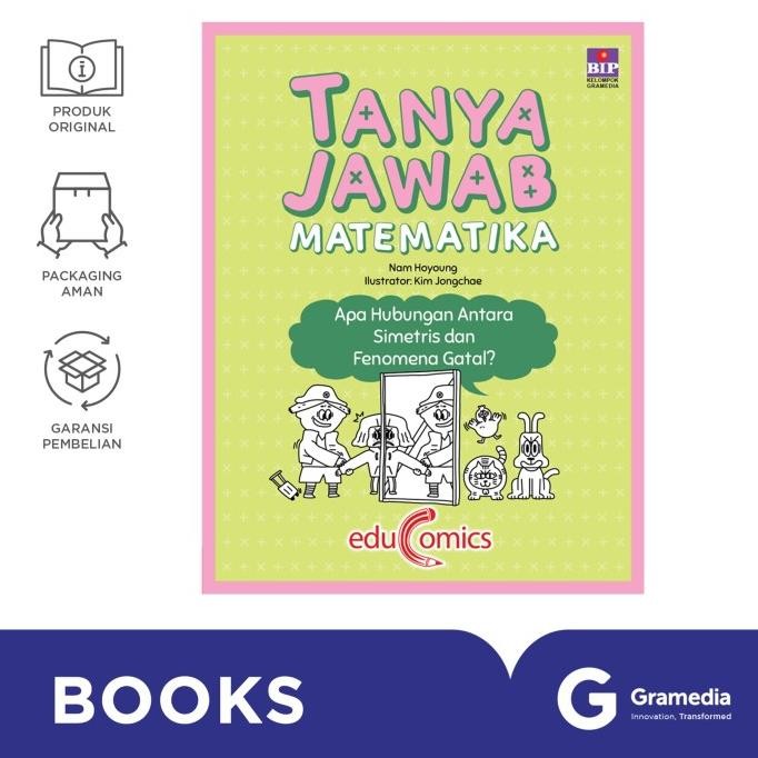 

New Gramedia Buku Seri Tanya Jawab Matematika: Apa Hubungan antara Simetris dan Fenomena Gatal