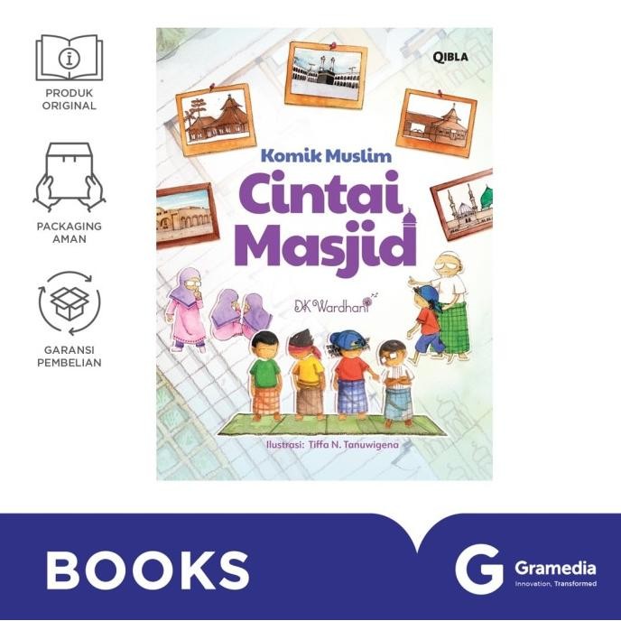 

New Gramedia Buku Komik Muslim Cintai Masjid