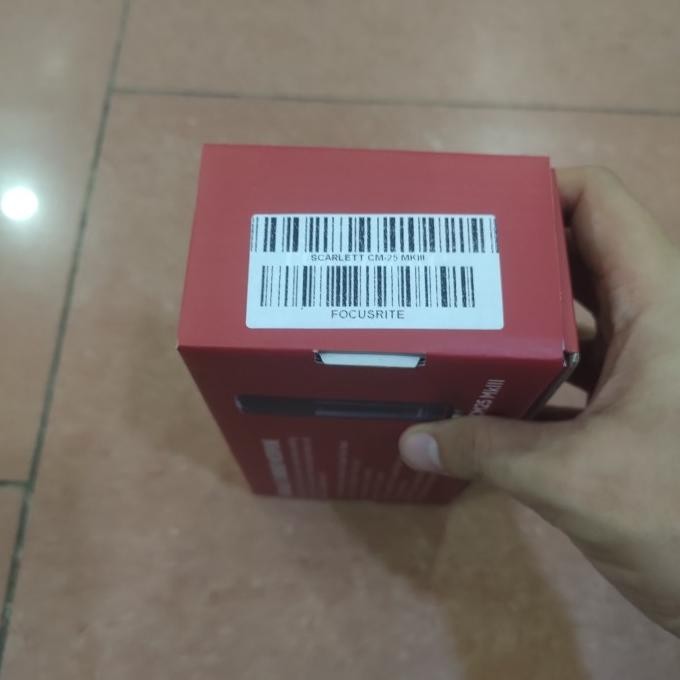 Promo Focusrite  Scarlett Cm25 Mark Iii Condenser Microphone Studio Resmi