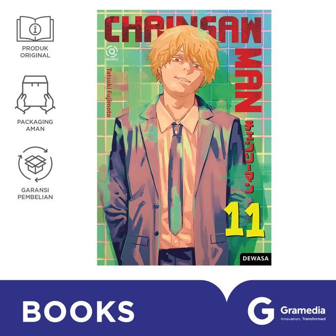 

New Gramedia Buku Akasha : Chainsaw Man 11