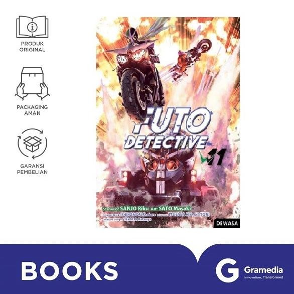 

New Gramedia Komik Akasha : Futo Detective 11 (Sanjo Riku/ Masaki Sato)
