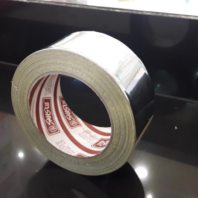 

LAKBAN ALUMINIUM FOIL HIGH QUALITY / TAPE ALUMINIUM FOIL / PEREKAT ASLI