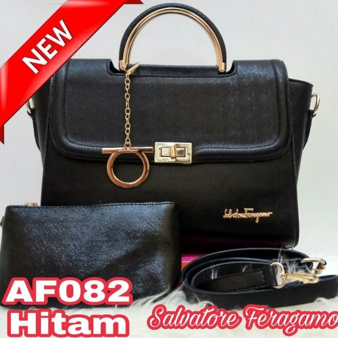 Tas Wanita Tas Import Tas Fossil Batam Tas Cewek Tas Kerja 082 Hitam