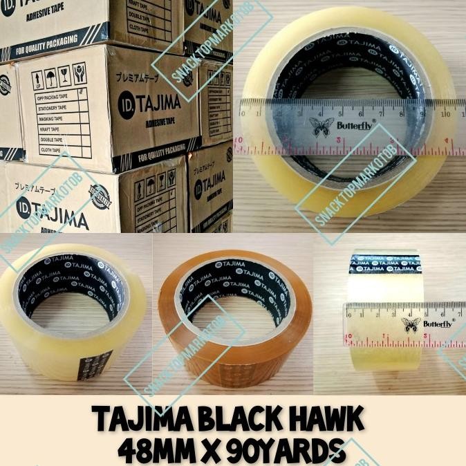 

LAKBAN BENING / COKLAT 2INCH(48MM) 90YARDS TAJIMA BLACK HAWK PER DUS ASLI