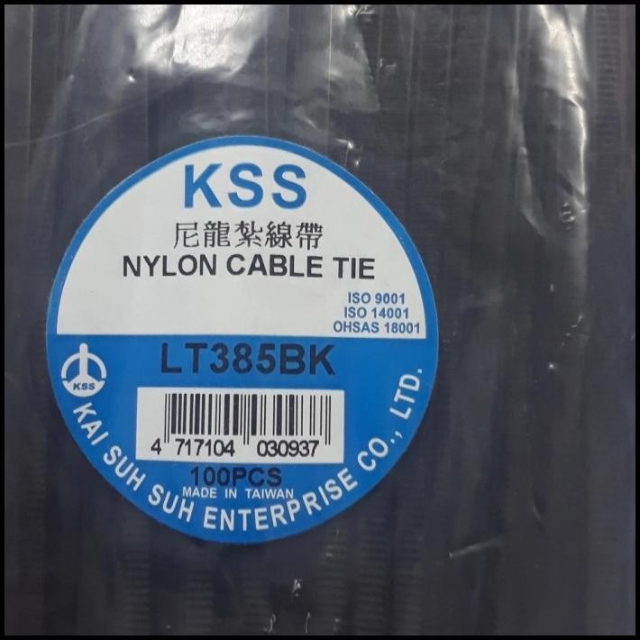 

Kss Kabel Ties Hitam Panjang 385Mm Tebal 4,8Mm / Insulok Putih Cv385