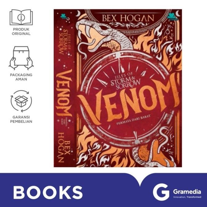 

New Gramedia Buku Isles of Strom and Sorrow #2 Venom