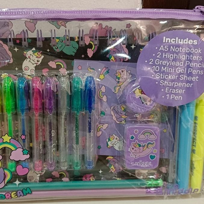

Smiggle Ori Essential Stationery Set/ paket alat tulis Smiggle/ kado a