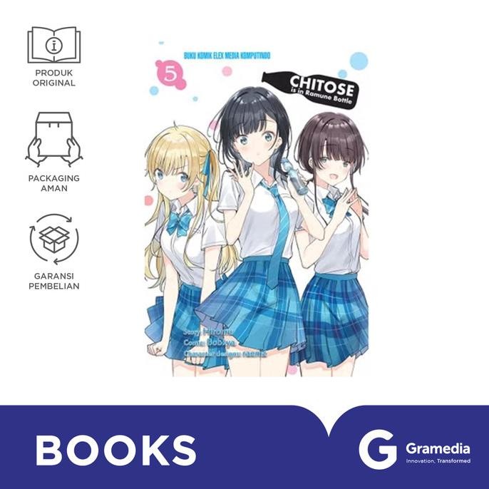 

New Gramedia Buku Chitose Is In The Ramune Bottle 05