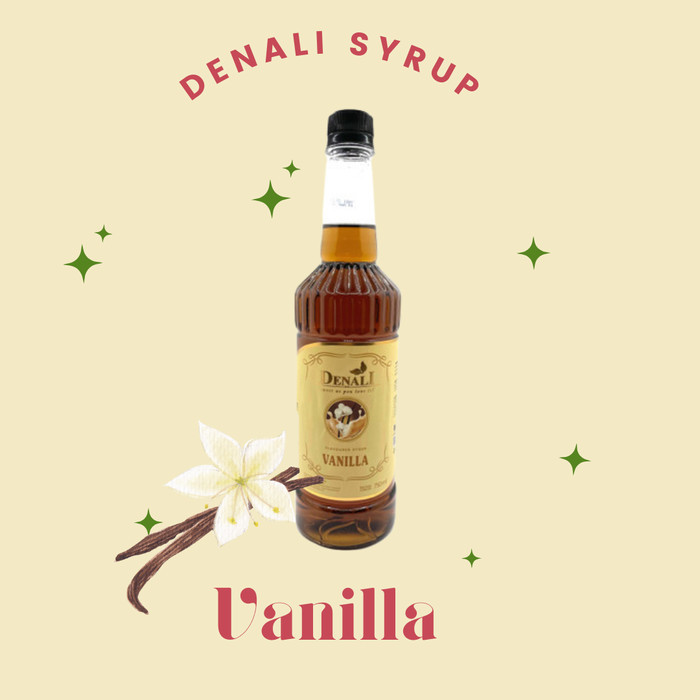 

Denali Sirup Vanila - Coffee Syrup Flavour Vanilla - 750 ml