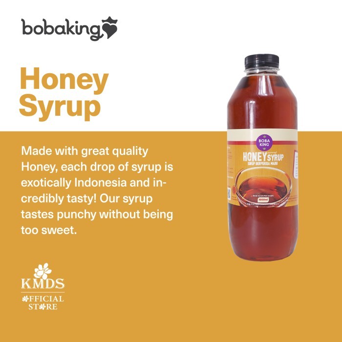 

BOBAKING Honey Syrup 1 Liter