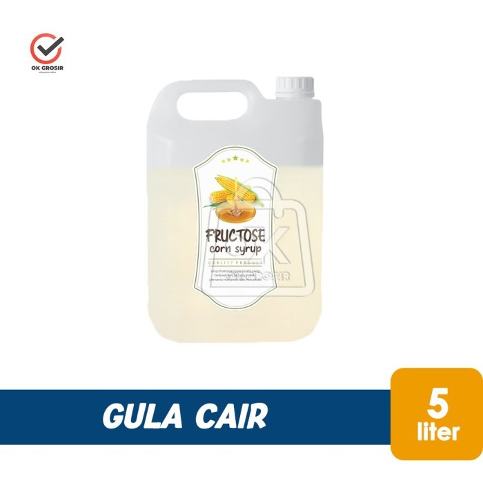 

Gula Cair Fruktosa / Fructose Corn Syrup / Sirup Jagung (Jerigen 5L)