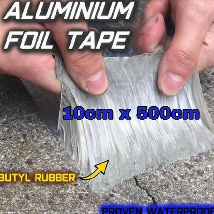 

LAKBAN ALMUNIUM FOIL ANTI BOCOR TAHAN PANAS / LAKBAN ANTI AIR ASLI