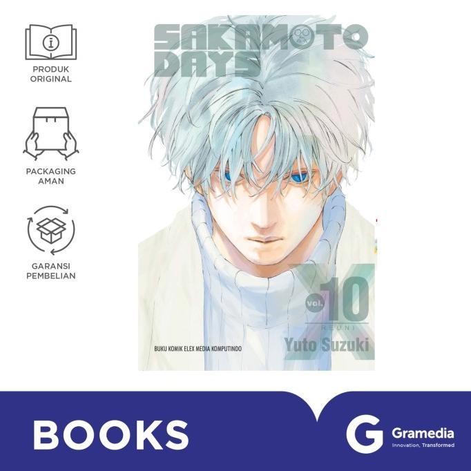 

New Gramedia Komik Sakamoto Days 10 (Yuto Suzuki)