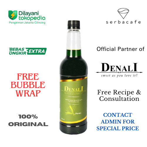 

Denali Syrup Pandan (750 ml)