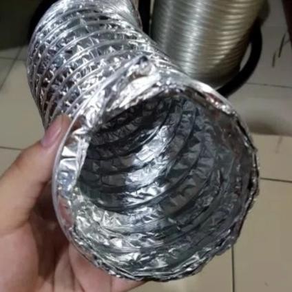 

PAKET FLEXIBLE DUCTING 12 INCH ( 5 METER ) + KLEM + LAKBAN ASLI