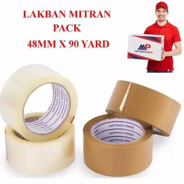 

1 DUS LAKBAN MITRAN PACK 48MM X 90 YARD BENING ASLI