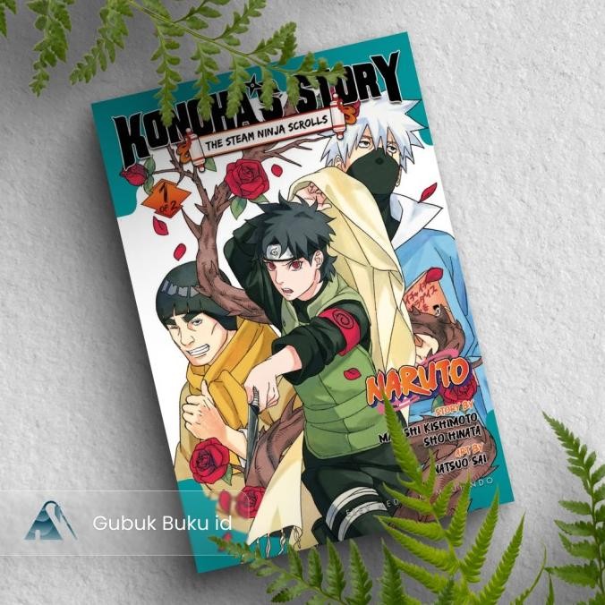 

New (GRAMEDIA) Komik Naruto Konoha`s Story - The Steam Ninja Scrolls 01 - Masashi Kishimoto